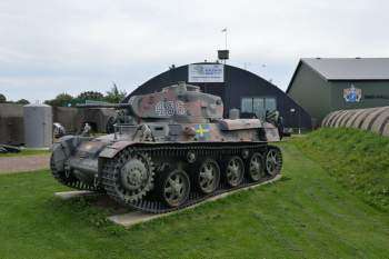 Strv m/40 в музее д. Бередскатс, Швеция image